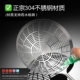 304 Stainless Steel Large Size Food Grade Deep-Fried Colander Household Lander Net Lo Noodles Dumplings Long Handle Spoon Draining Strainer