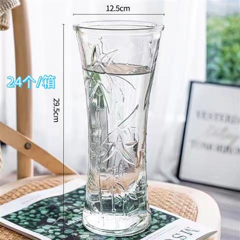 30 cristal (hojas de bambú)