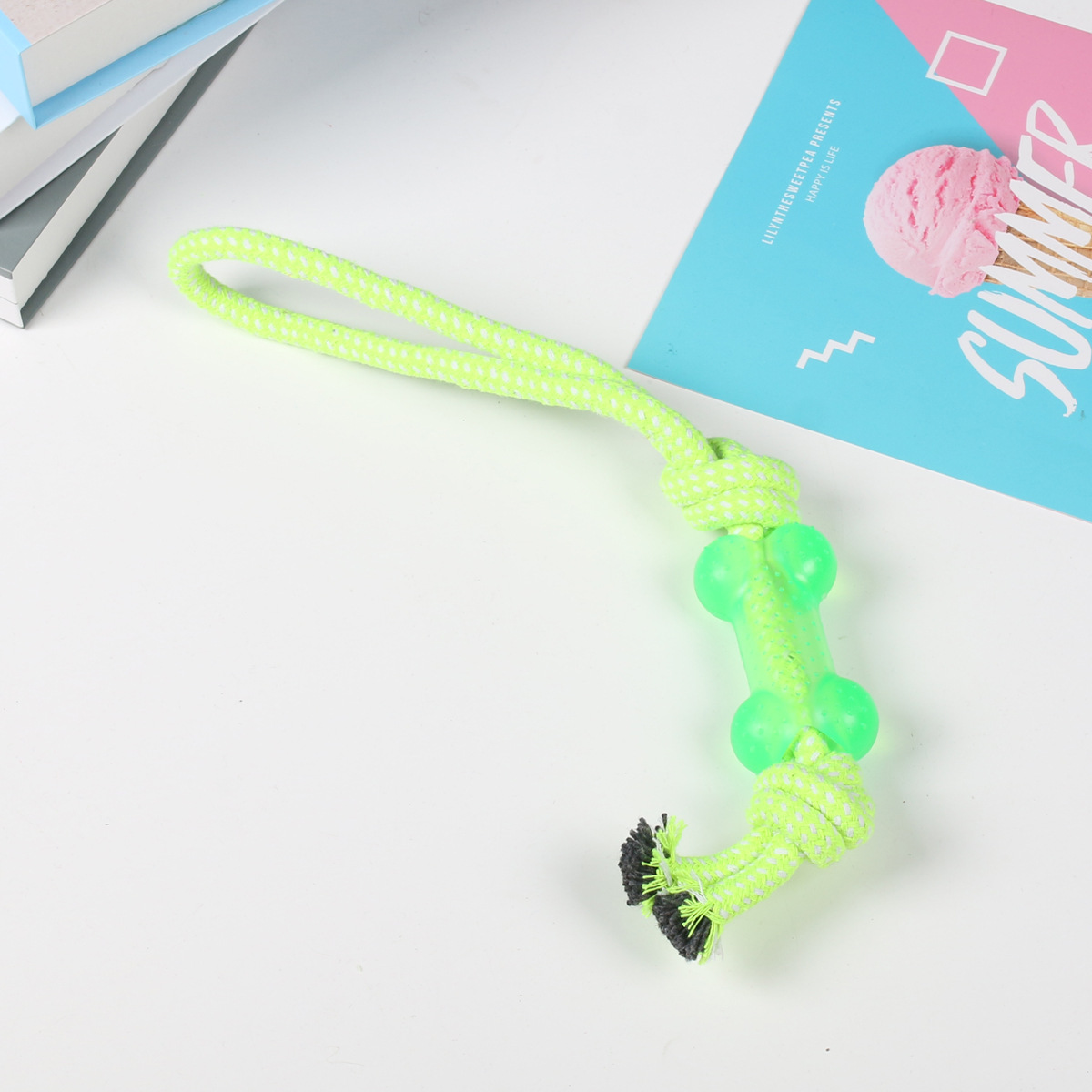 Mascota traje de juguete personalizado perro de algodón cuerda molar juguete combinación nudo pequeño y mediano perro juguete al por mayor