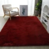 Thickened—burgundy (solid color)