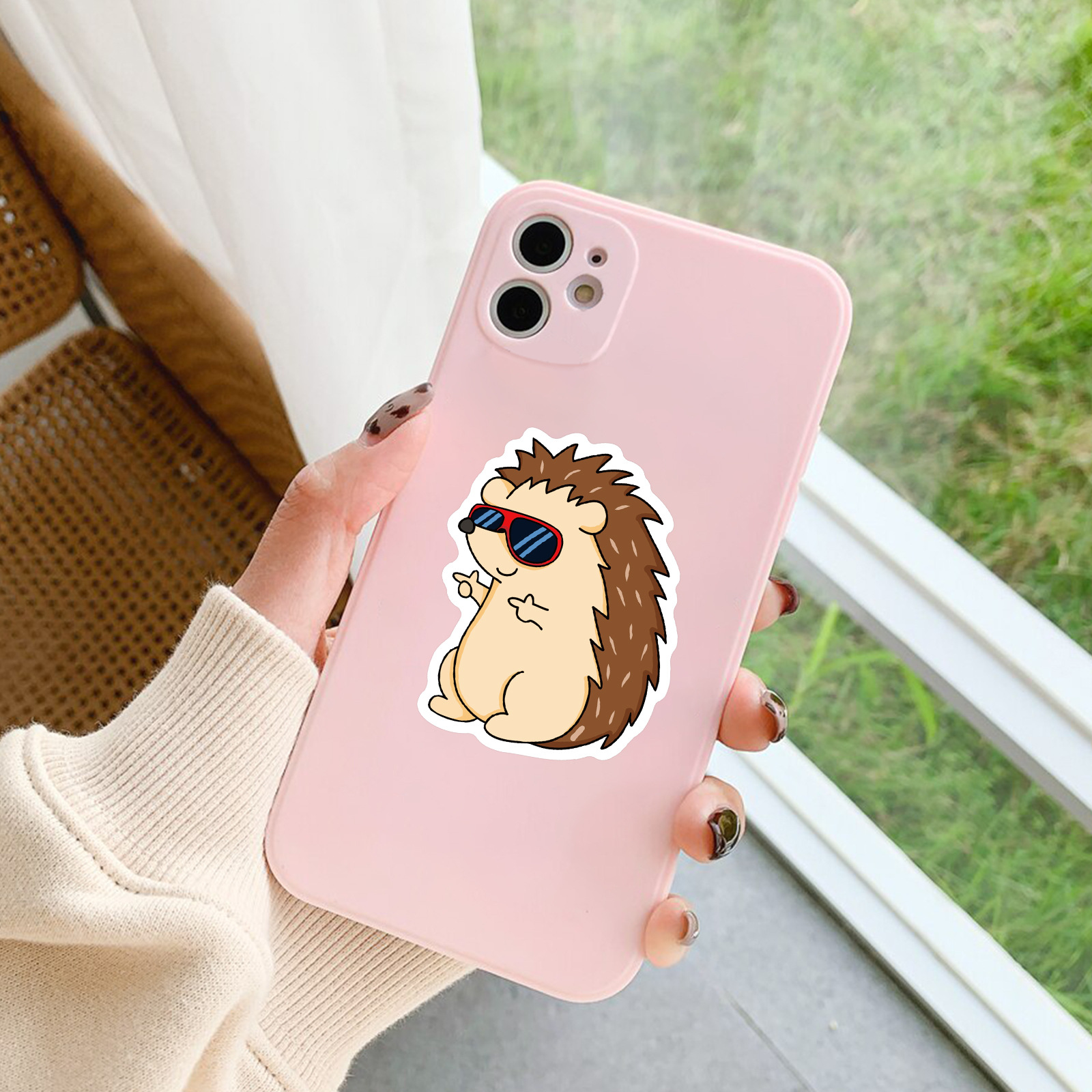 50 Pieces Animal Cartoon School PVC Cute display picture 5