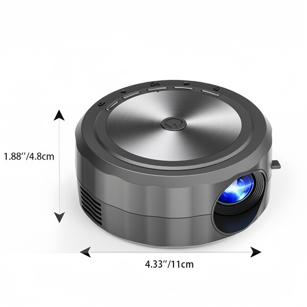 YT200 cross-border K mini portable projector home TV theater…