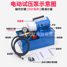 DSY-25打压泵手提式手动电动试压泵PPR水管打压机60测压机地暖泵