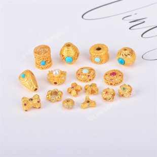 S925�y�Ƕ�G��ʯ��ͨ�������DIY�Ʒ�������Ͱ���Ƭ����ɢ��