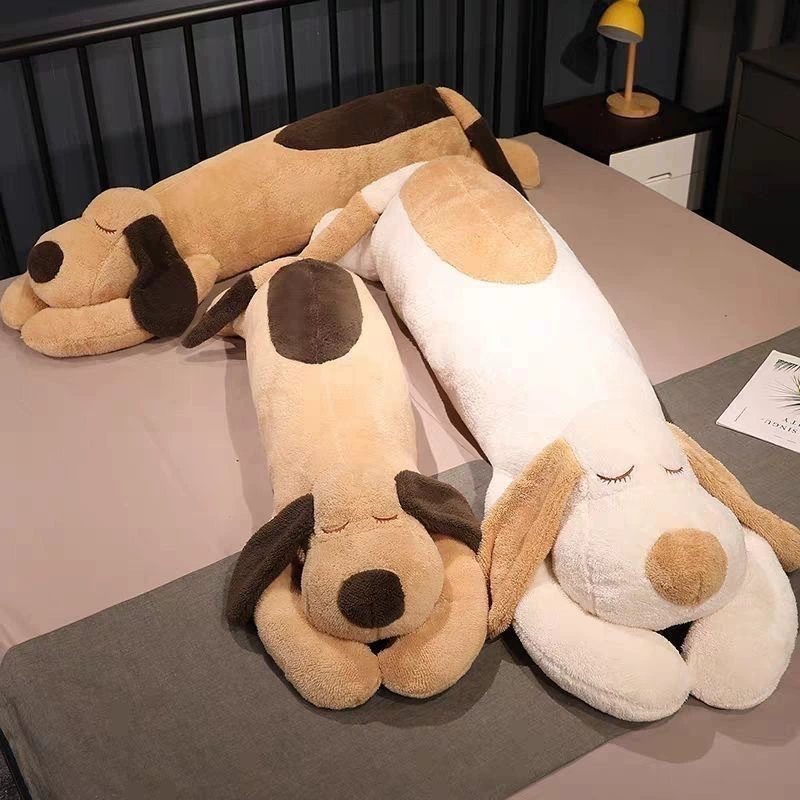 Плюшевая игрушка-подушка, плюшевая игрушка для собаки, большая плюшевая игрушка, кукла, кровать, длинная подушка для сна