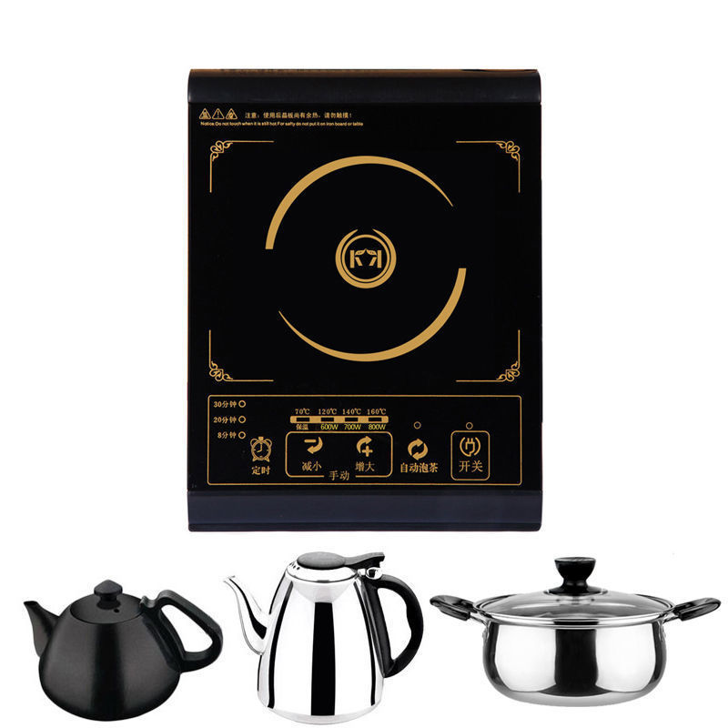 Mini Induction Cooker Household Small Micro Battery Stove Multi-Functional Hot Pot Noodle Cooking Tea Stove Student Dormitory