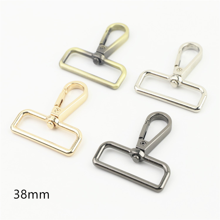Luggage Hardware Accessories Shoulder Strap Hook Buckle Keychain Dog Clip Connecting Buckle Plate Buckle 1.0inch Inner Diameter 3.8cm