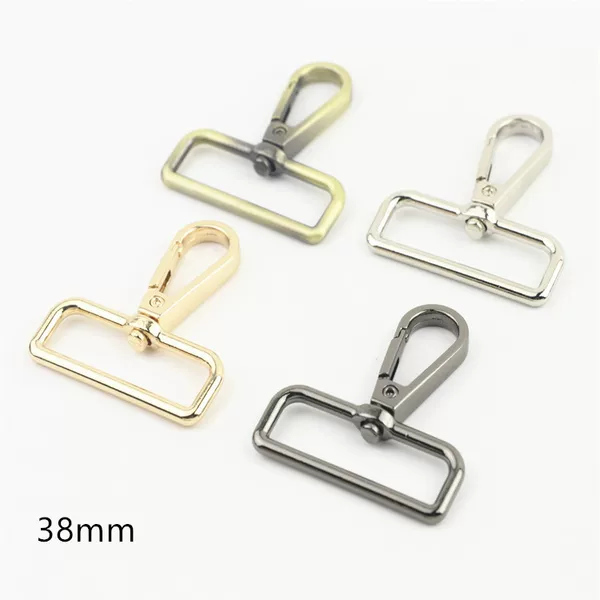 Luggage Hardware Accessories Shoulder Strap Hook Buckle Keychain Dog Clip Connecting Buckle Plate Buckle 1.0inch Inner Diameter 3.8cm