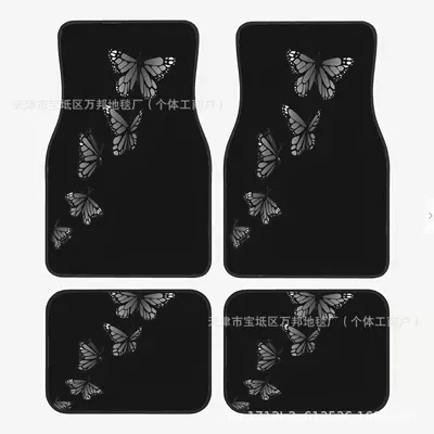 Avtomobil döşəmə paspasları, Stain-Resistant, Easy to Care For - f-car-floor-mats-20-3344cm-two-piece-pack