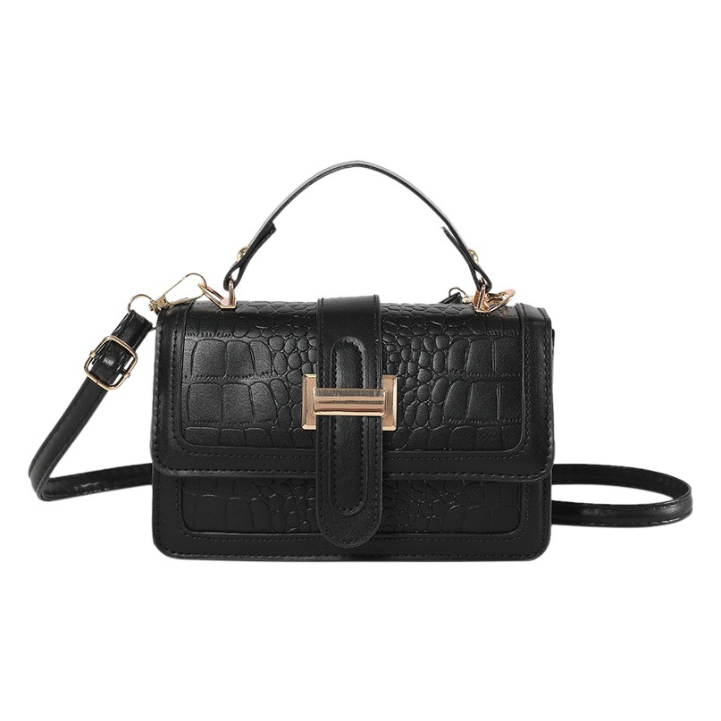 Elegante simple moda color sólido bolso 2024 principios de primavera nuevo versátil ins hombro mensajero bolsa pequeña bolsa cuadrada para las mujeres