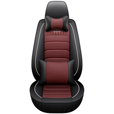 seat cover — Modelə uyğun (Original) oturacaq örtükləri - cys-c-15-wine-red-luxury-version-single-seat-11