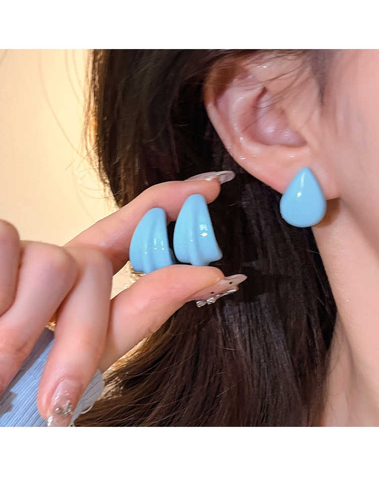 10g Weight Steel needle Ear Needle Material Drop Earrings, Ear Studs Classification 1 Pair Quantity Daily, Tea Party Occasion Alloy, Resin Material Geometric, Bow Knot Pattern All Seasons Season Women's Gender Polished Finish Cute, Sweet Style 1 Pair Cute Sweet Geometric Bow Knot Alloy Resin Drop Earrings Ear Studs 7