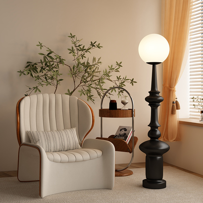 Scandinavian Floor Lamp Ins Living Room Sofa Side Table Bedroom Bedside Study Floor Lamp High-End Roman Column Vertical Table Scandinavian Floor Lamp Ins Living Room Sofa Side Table Bedroom Bedside Study Floor Lamp High-End Roman Column Vertical Table