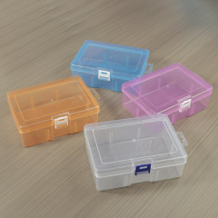 PP六格空箱インサートなしプラスチック箱玩具部品アクセサリー包装箱デスクトップデータ線収納整理箱