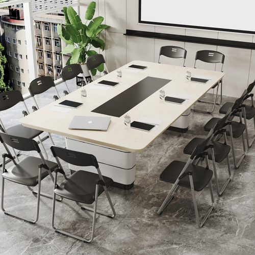 Plastic folding chair wholesale dining chair internet celebrity folding chair office backrest student training dormitory computer learning