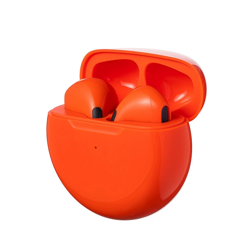 Игровые беспроводные наушники Yinghongda Pro 4 / Pro 6, Bluetooth, набор из 6 шт. с разноцветной сумкой