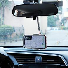 Cross-border hot selling car phone holder car dashboard silicone navigation bracket carbon fiber pattern car bracket