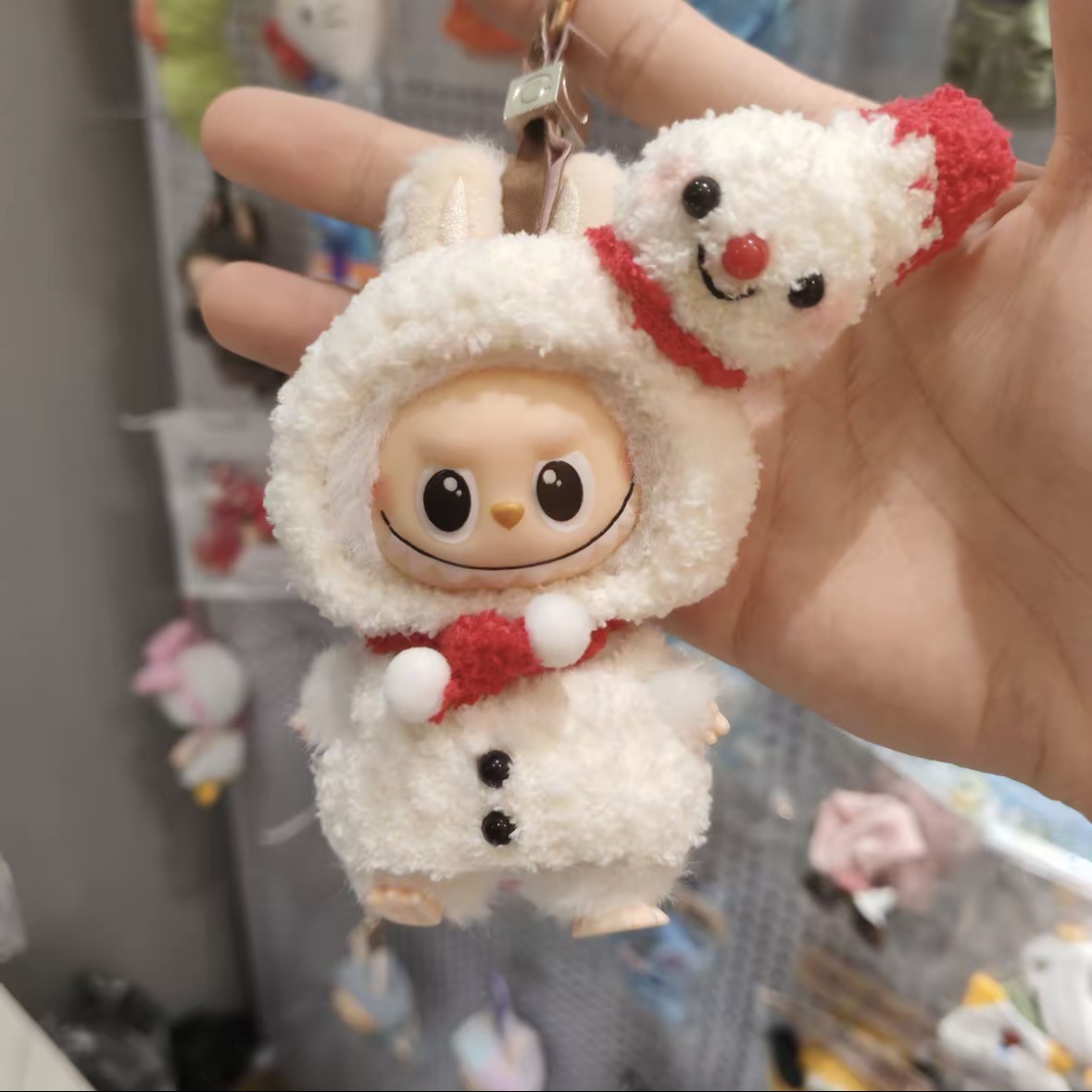 New 4.0 Mini Labubu Handmade Baby Clothes Labubu Crochet Set Labubu Clothes Cute Replacement Clothes