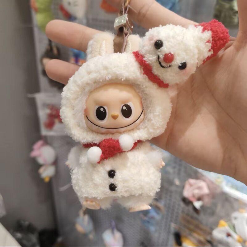 New 4.0 Mini Labubu Handmade Baby Clothes Labubu Crochet Set Labubu Clothes Cute Replacement Clothes