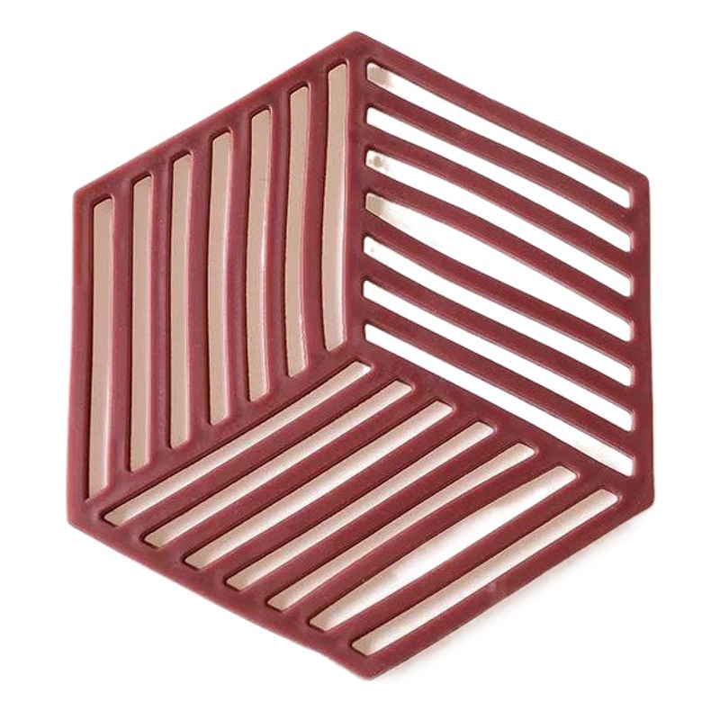 Suministro directo de fábrica de estilo nórdico almohadilla de aislamiento de silicona de alta temperatura disponible posavasos tazón estera de la placa antideslizante libre estera de la tabla