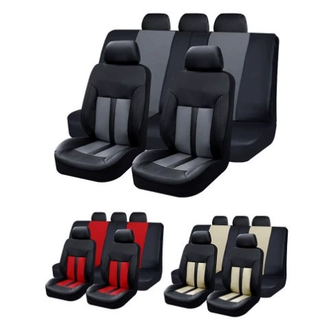 Новые популярные чехлы для автомобильных сидений, подушки для сидений, изготовленные из полностью ПВХ-материала, доступны в различных цветах, подходят для всех сезонов, оптом.