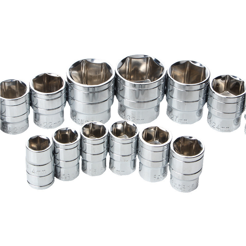 1/2寸 大飞短套筒头子扳手头8/10/14/17mm外六角小套头12.5mm工具