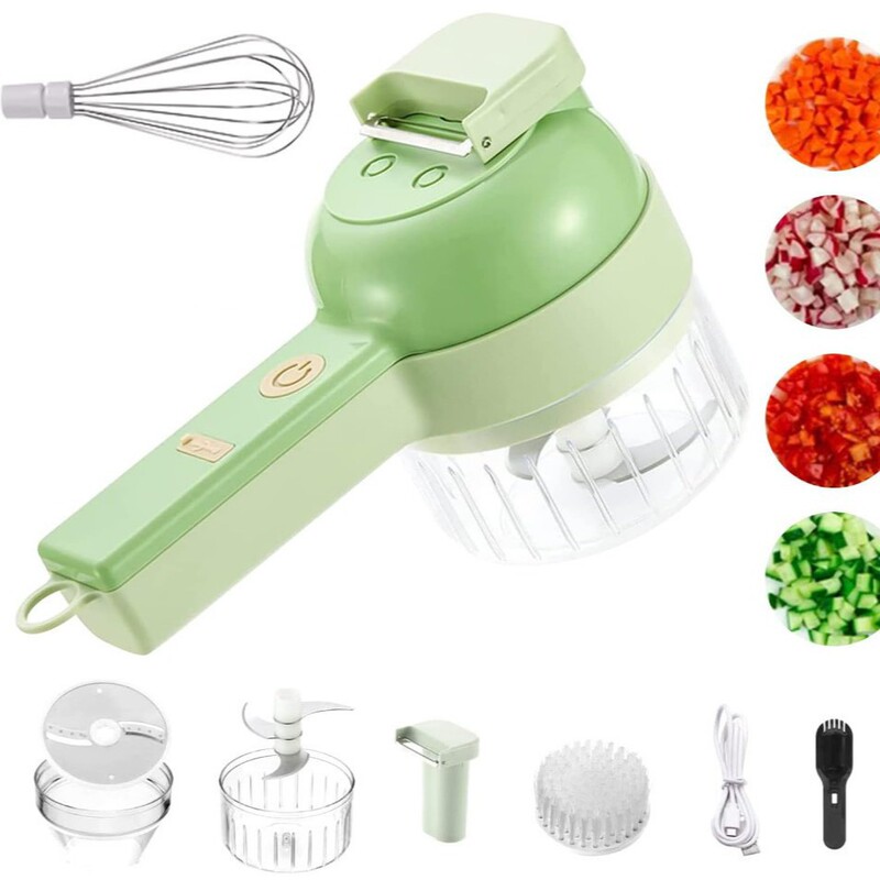 ガトリング野菜カッター新しい多機能家庭用スライスアーティファクトストーム電動ガーリックパッシャー食品サプリメントハンドヘルド調理機|undefined