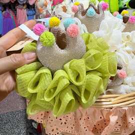 阿里郎沐浴球洗澡浴花可爱卡通洗浴用品搓澡起泡丰富不扎厂家批发