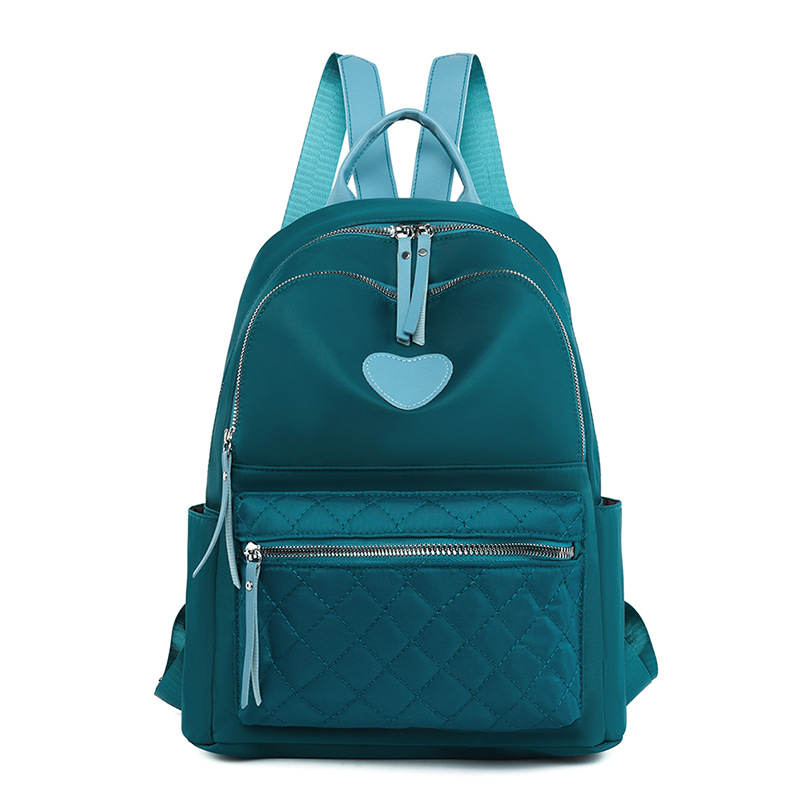 Venta al por mayor transfronteriza 2023 primavera nueva mochila Oxford casual para mujer simple y versátil mochila ligera al aire libre marea