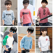 荣  元童装尾货清仓 外贸原单儿童长袖t恤地摊货源5元批发网