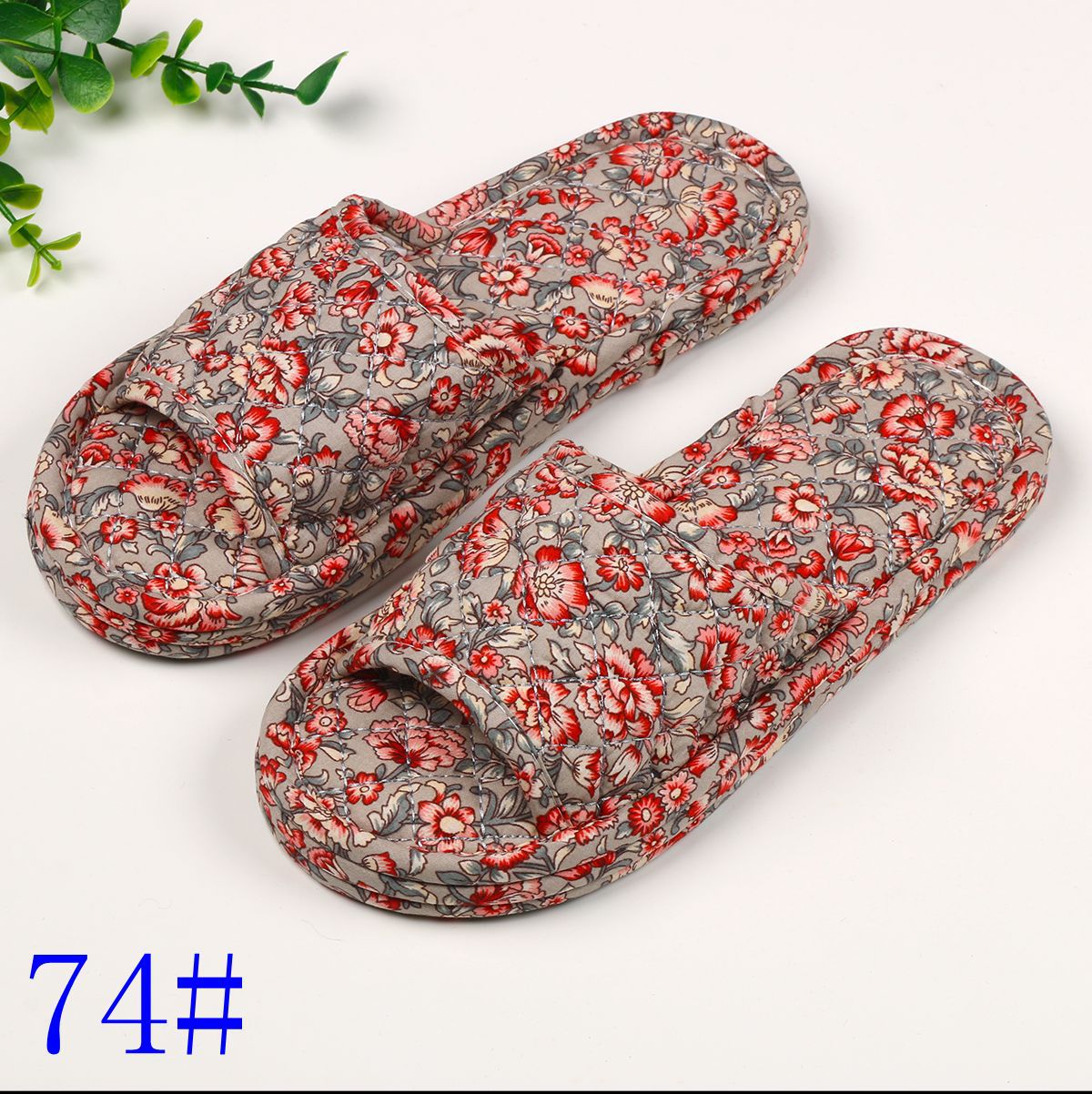 삼겹 꽃무늬 원단 여성용 74