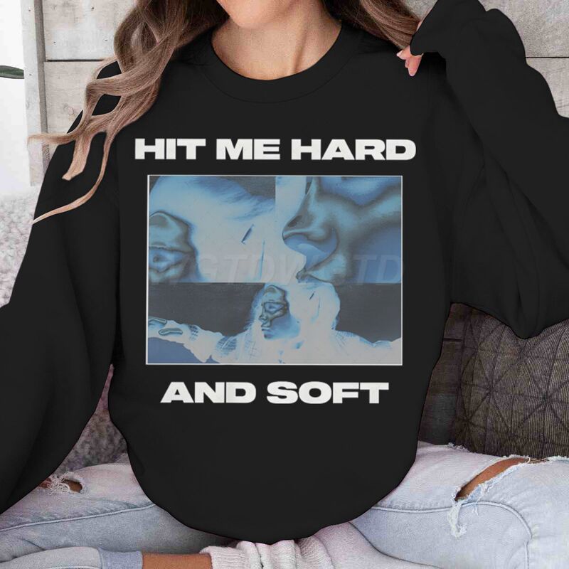 Billie Eilish Hot-Selling Unisex Autumn and Winter Warm Pullover Cross-Border Fleece Crewneck Sweatshirt