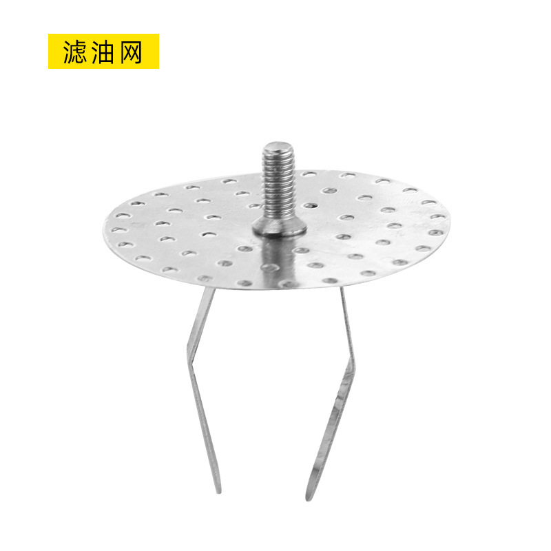 Embudo de acero inoxidable doméstico engrosado colgando verter de aceite de cocina fugas de aceite de salsa de soja vinagre de filtro gran embudo