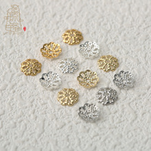 18k���ɫ�U�ջ��и�Ƭdiy��朴��黨ñ���l�ֹ��Ʒ�������