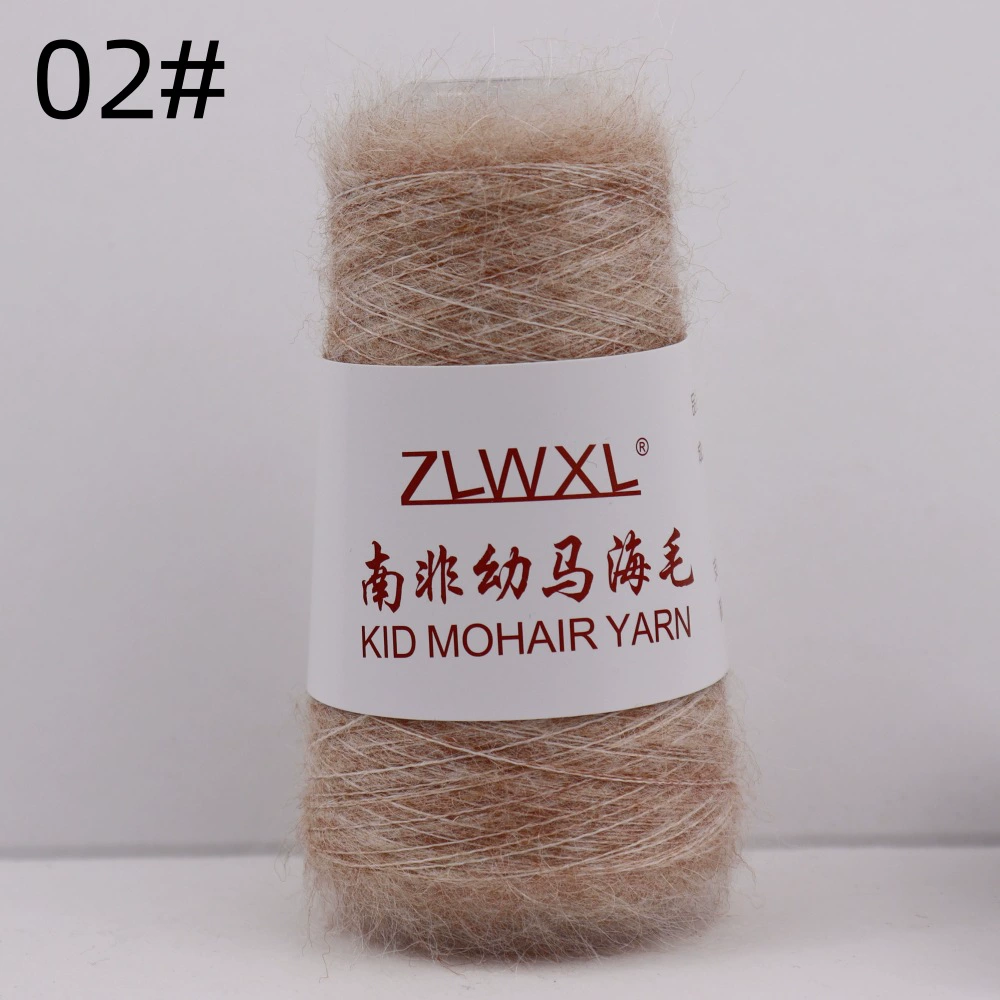 ZLWXL 50g 650m детский мохер пряжа - южноафриканский мохер, ручная вязка мягкая нить для вязания