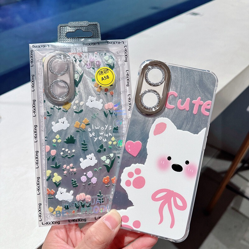 Glitter Feather Yarn Cartoon Suitable for Vivo X300 Mobile Phone Case S50 Y500Pro Y300I Protective Cover Lens Film