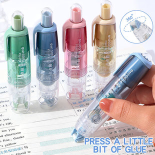 [Cross-border exclusive] High-looking point glue point double-sided adhesive correction tape large capacity pen Journal Special
