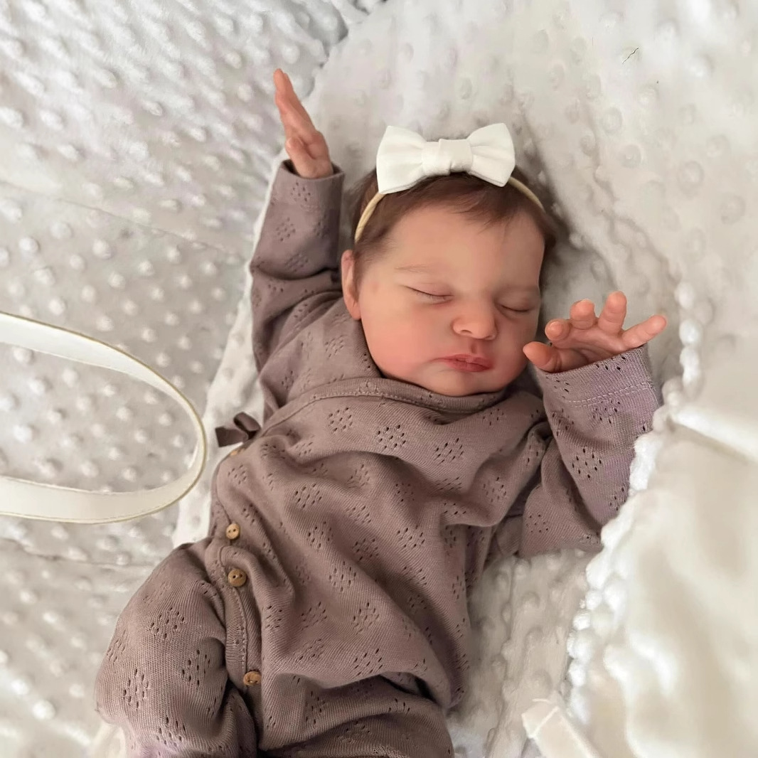 Muñeca Reborn Artesanal de 20 Pulgadas de Vinilo