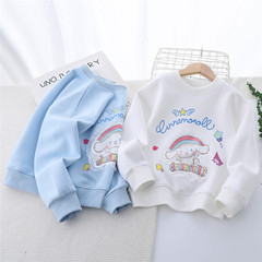 Children's Sweatshirt Spring and Autumn Kids' Clothing 2024 New Middle Size Children's Sweatshirt Cartoon Crew Neck Hoodie for Kids