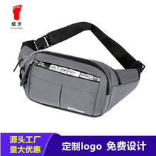 厂家定制腰包男士斜挎包潮男运动休闲单肩斜挎包户外运动手机包