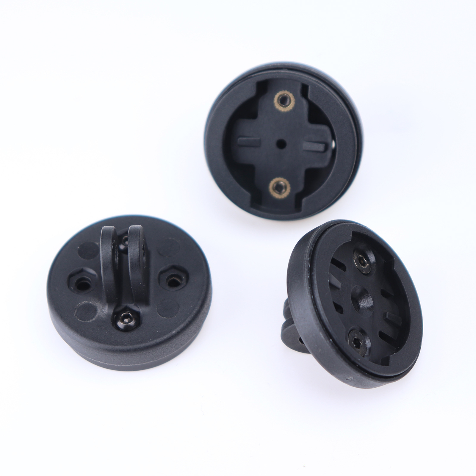 Cycling computer watch base two foot pedestal dial bracket compatible with INTA360GOPRO GarminXOSS black bird GPS