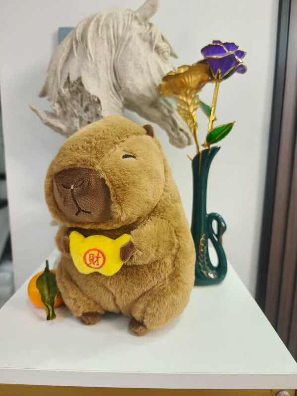8inch グラブマシーン人形ぬいぐるみカピバラカピバラ 8 インチ人形人形結婚式投げフープギフト|undefined