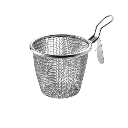 Internet celebrity 304 stainless steel mesh colander filter basket kitchen supplies cooking spicy soup noodles fried hot pot fishing