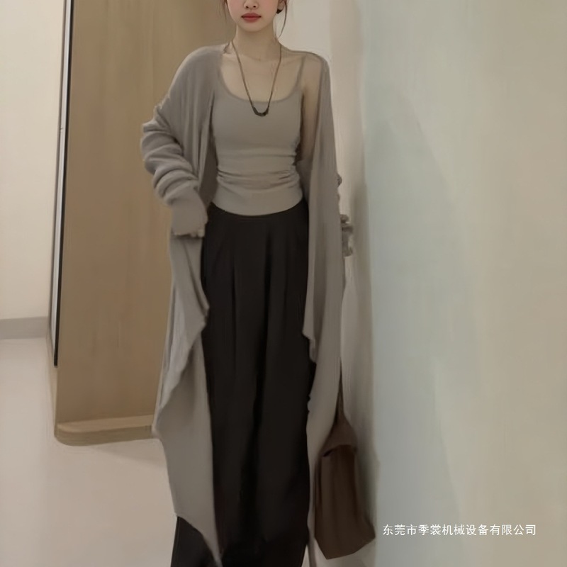 2025超火穿搭一整套夏日绝美巨好看套装女新款秋装大方得体两件套|undefined