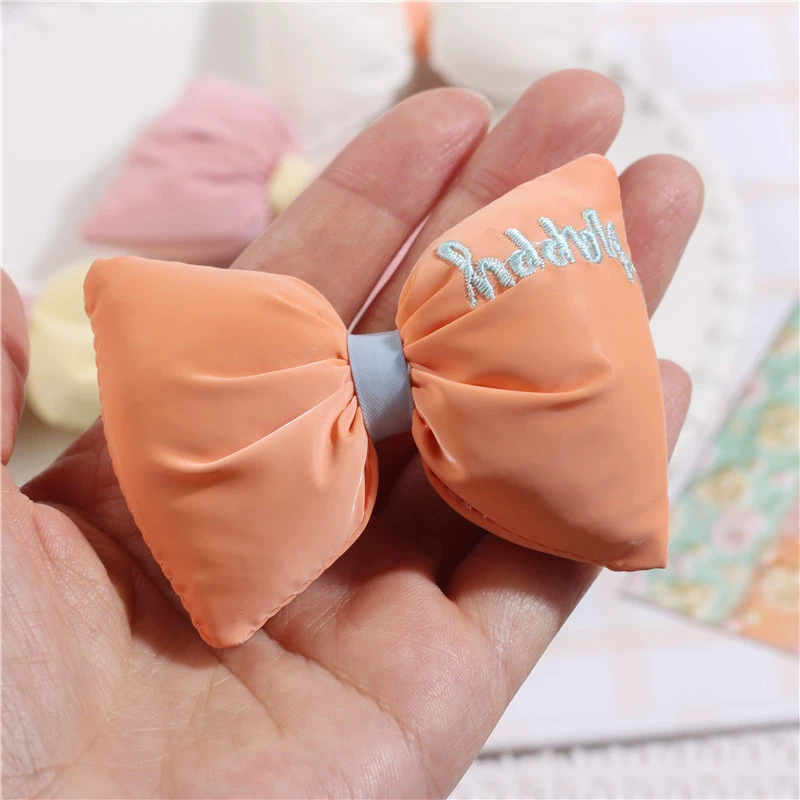 Весна-лето трёхмерная ткань handmade, аксессуары-бант, аксессуар для волос, вышивка, DIY