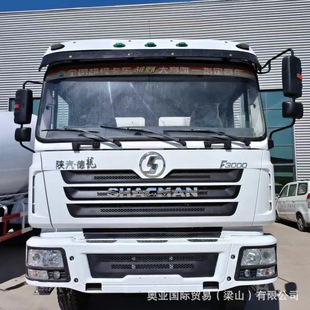 Cross-Border Export of Shaanxi Automobile Delong 10/12 Cubic Meter Cement Mixer Truck Concrete Mixing Transport Tank Truck