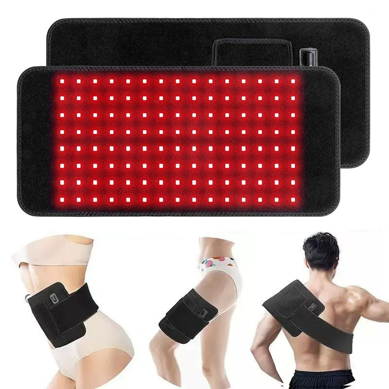 120 Led Beads Infrared Light Belt Beauty Device Cross-Border Heating Large Panel Light Therapy Red Light Belt