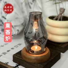 香薰灯沉香原材蜡烛香薰灯蜡烛香熏灯熏香炉厂家直销跨境一件起批