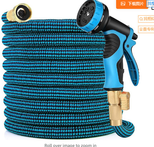 하프 블루 수도관*미국 표준 알루미늄 밸브*25FT