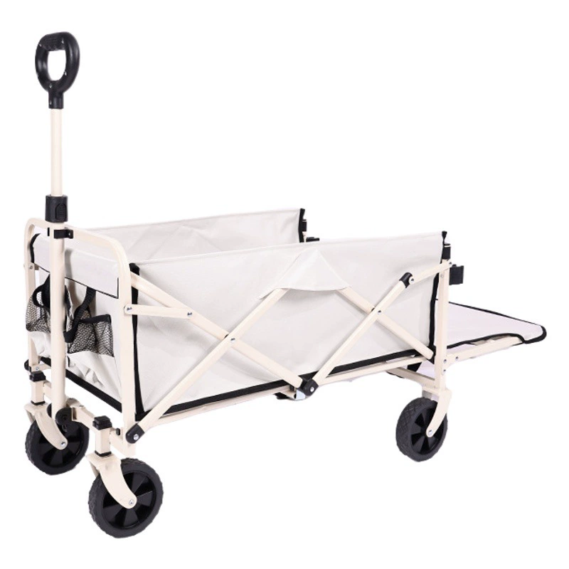 Кемпинговая тележка, кемпинговая тележка, прицеп, складной стол для улицы, Кемпинговый киоск, экспресс-тележка с ручным приводом, открыть дверь после пикника